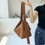 2023 New Fashion Casual Tote Bag Women Handbags Soft Leather Large Capacity Single Shoulder Bag Female Crossbody Handbag